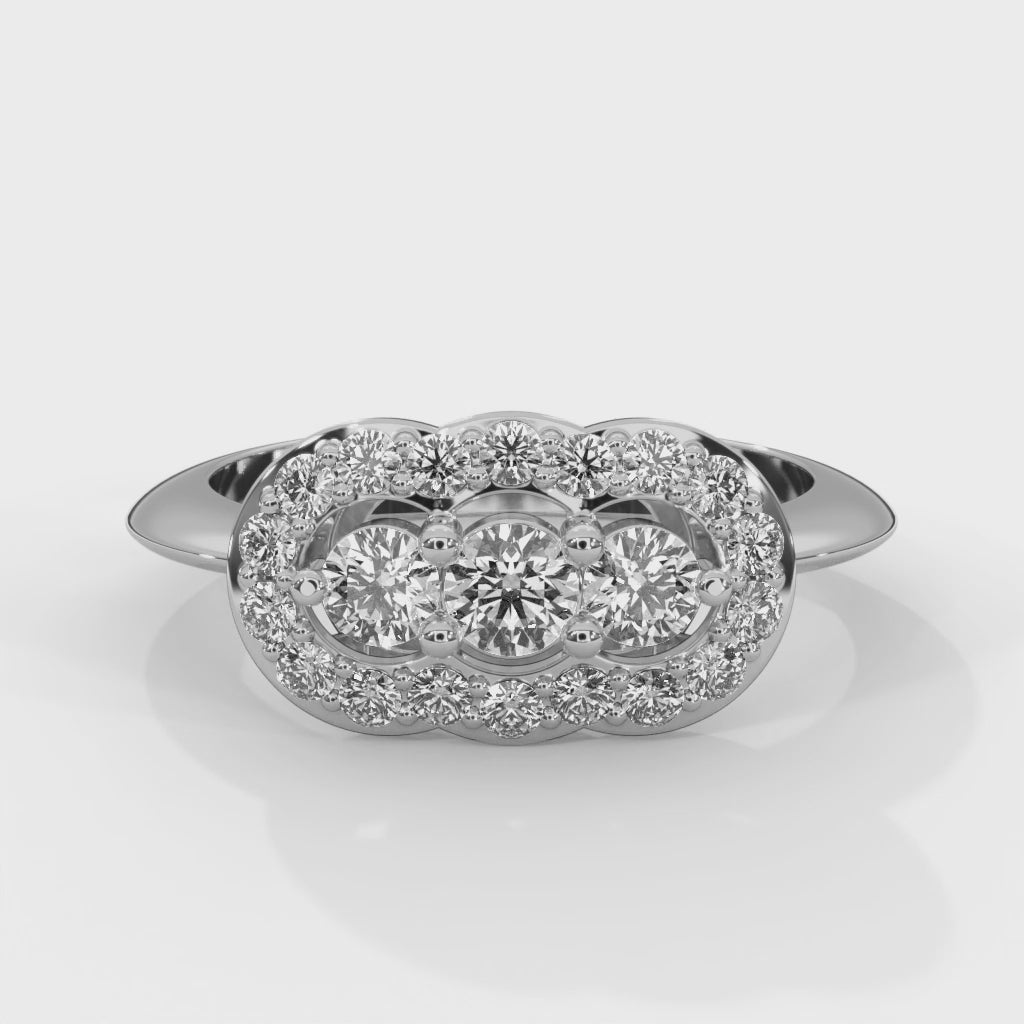 Majestic Radiance Lab Grown Diamond Ring