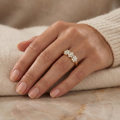 Botanical Muse Cluster Lab Grown Diamond Ring