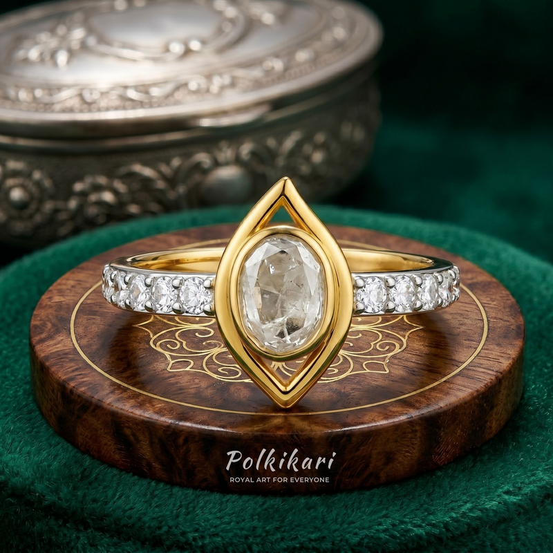 Golden Seed Lab Grown Polki Ring
