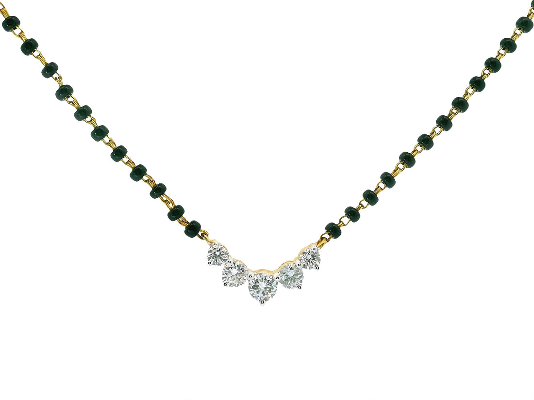 Subtle Spark Lab Grown Diamond Mangalsutra