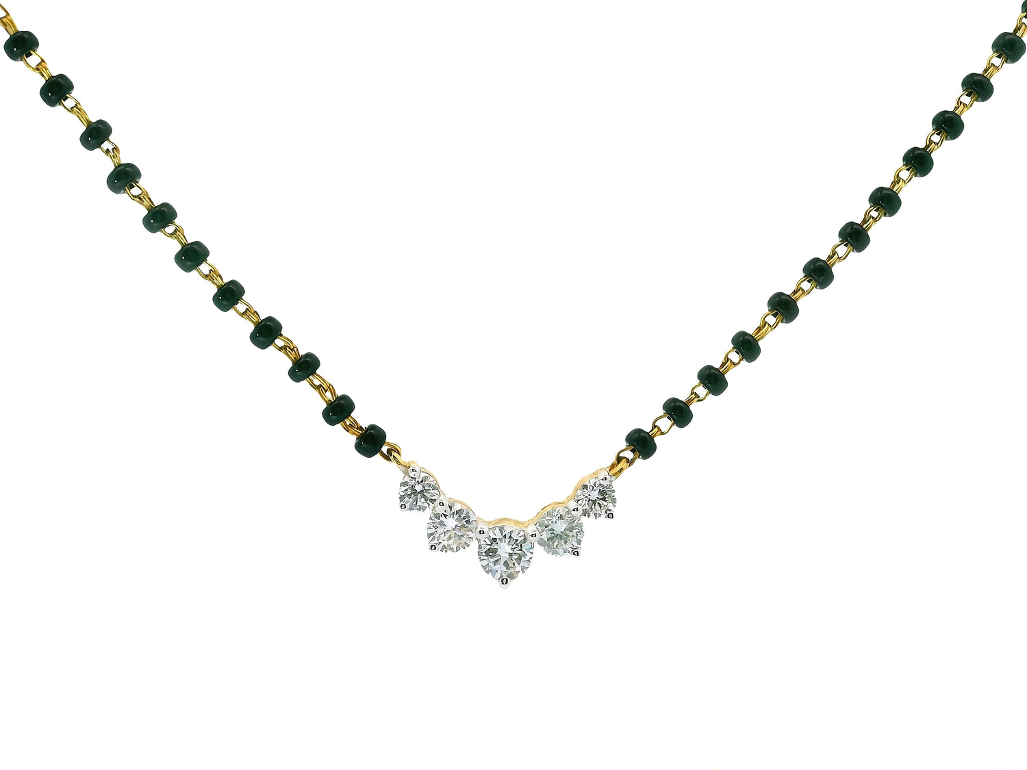 Subtle Spark Lab Grown Diamond Mangalsutra