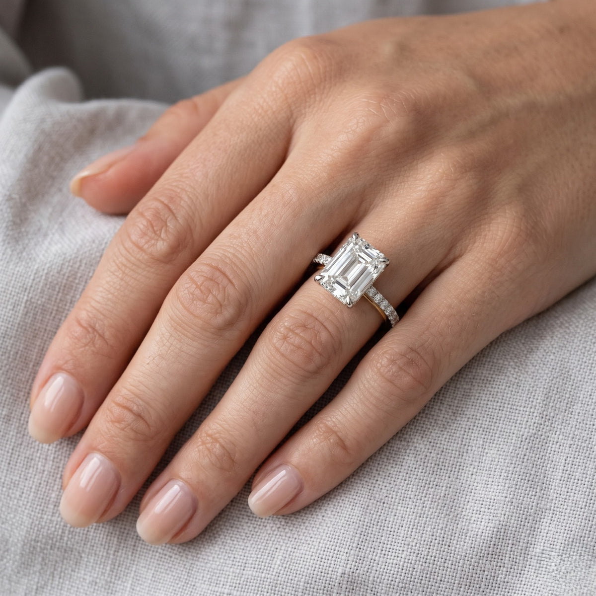 Legacy Elegance Solitaire Lab Grown Diamond Ring