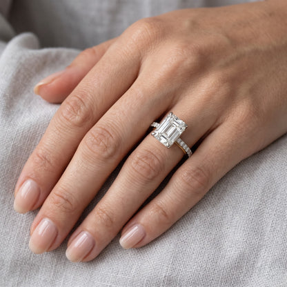 Legacy Elegance Solitaire Lab Grown Diamond Ring