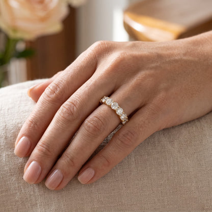 Radiance Eternity Lab Grown Diamond Ring
