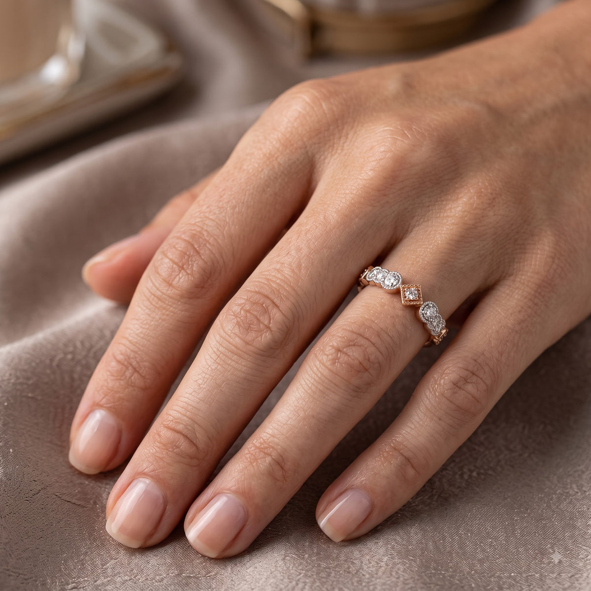 Liora Geo Lab Grown Diamond Ring