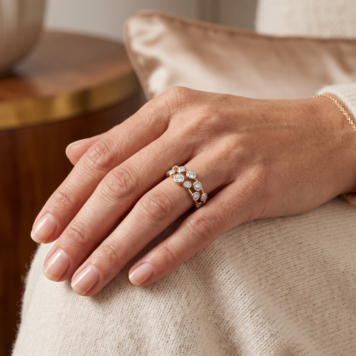 Orbit Elegance Lab Grown Diamond Ring
