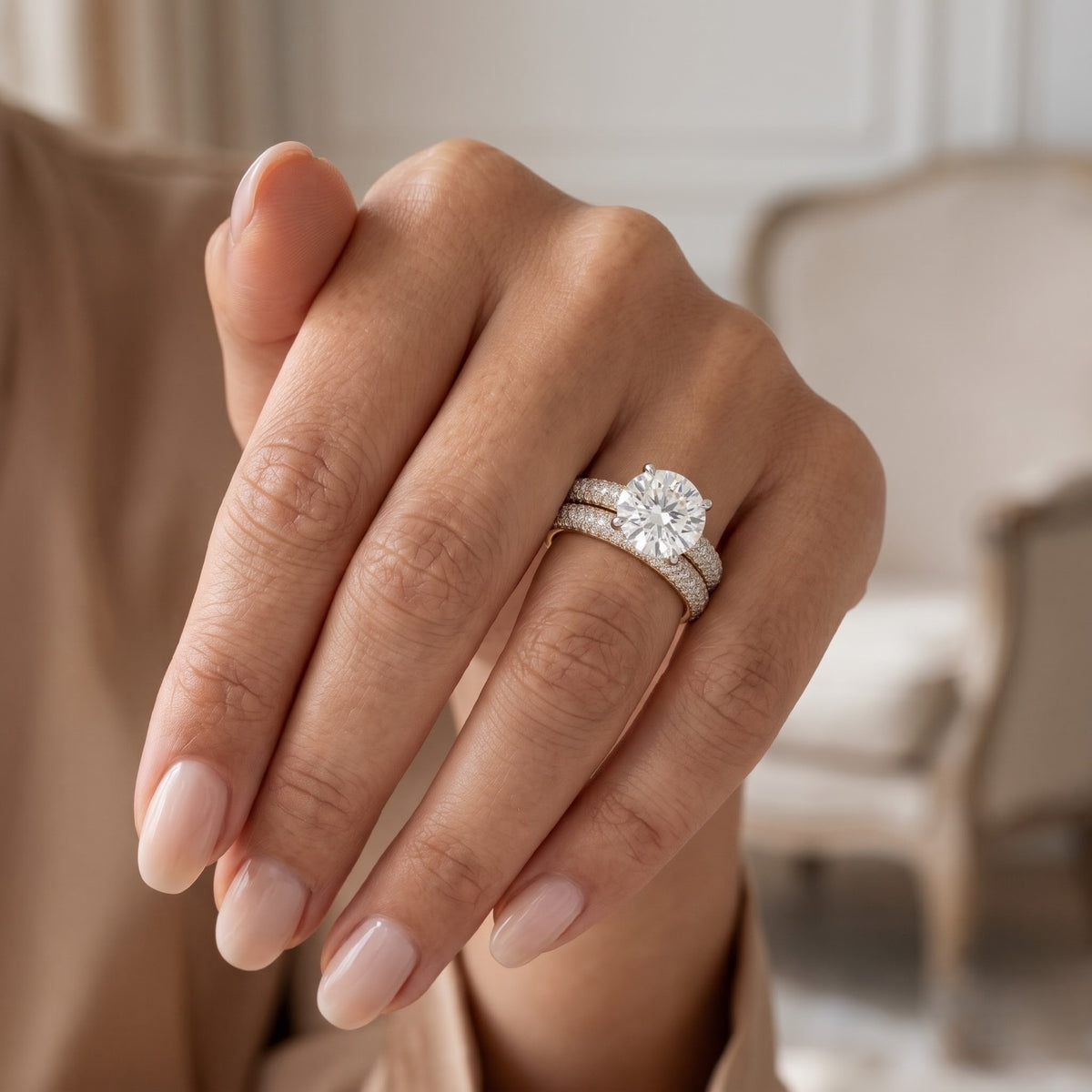 Aurevia Twin Solitaire Lab Grown Diamond Ring