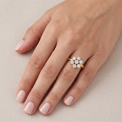 Elira Bloom Lab Grown Diamond Ring