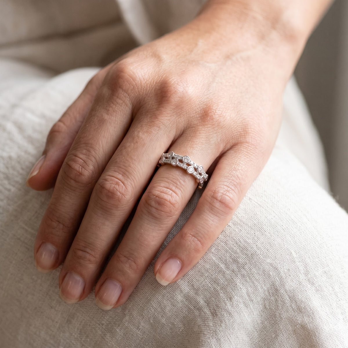 Zarelle Lumina Lab Grown Diamond Ring